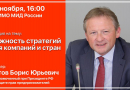 Лекция на тему: Важность стратегий для компаний и стран. Спикер: Титов Борис Юрьевич-catalog